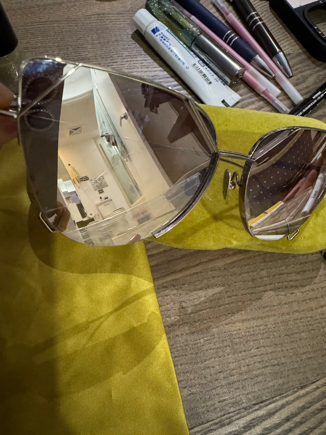 Fendi Silver Geometric Sunglasses - photo 4