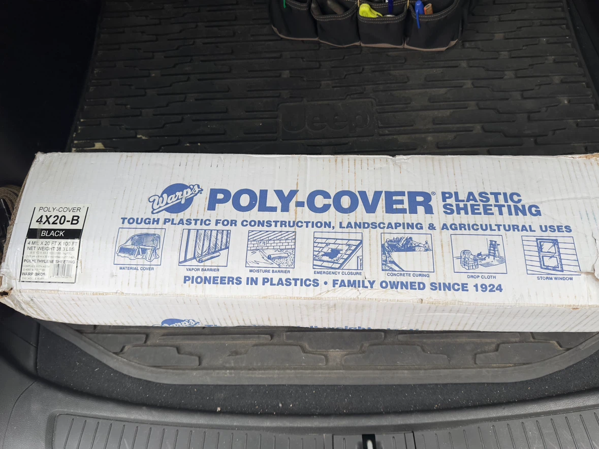 Plastic Sheeting 4mil