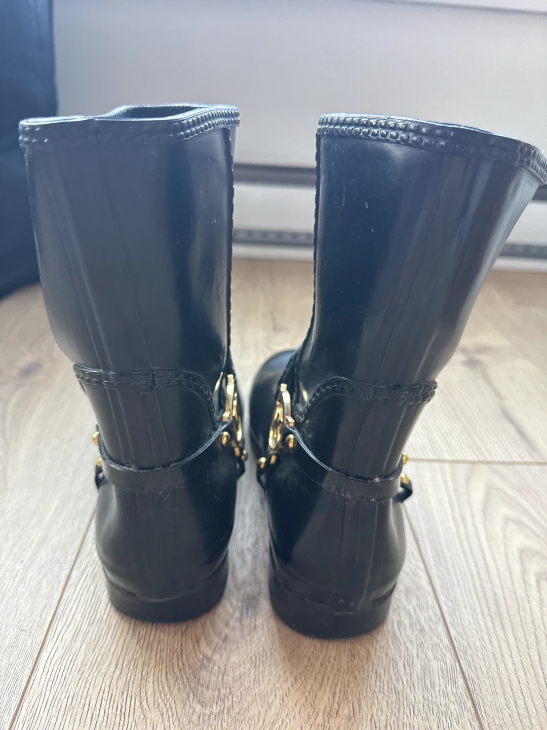 Michael Kors Black Rain Boots - photo 2