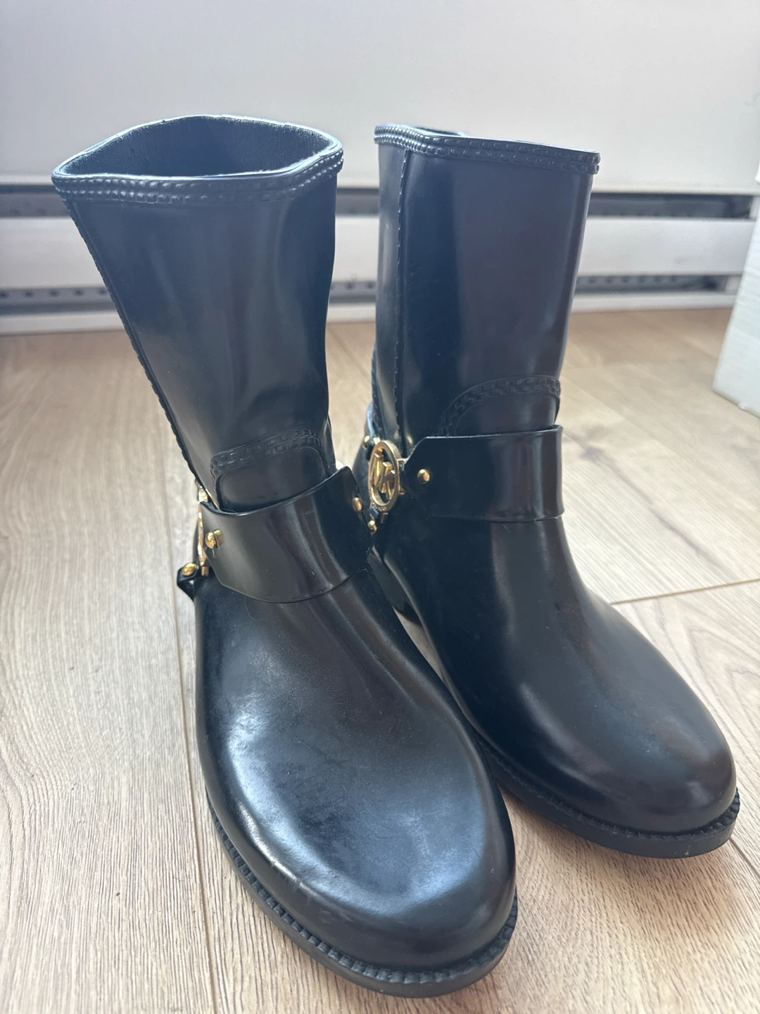 Michael Kors Black Rain Boots - photo 3