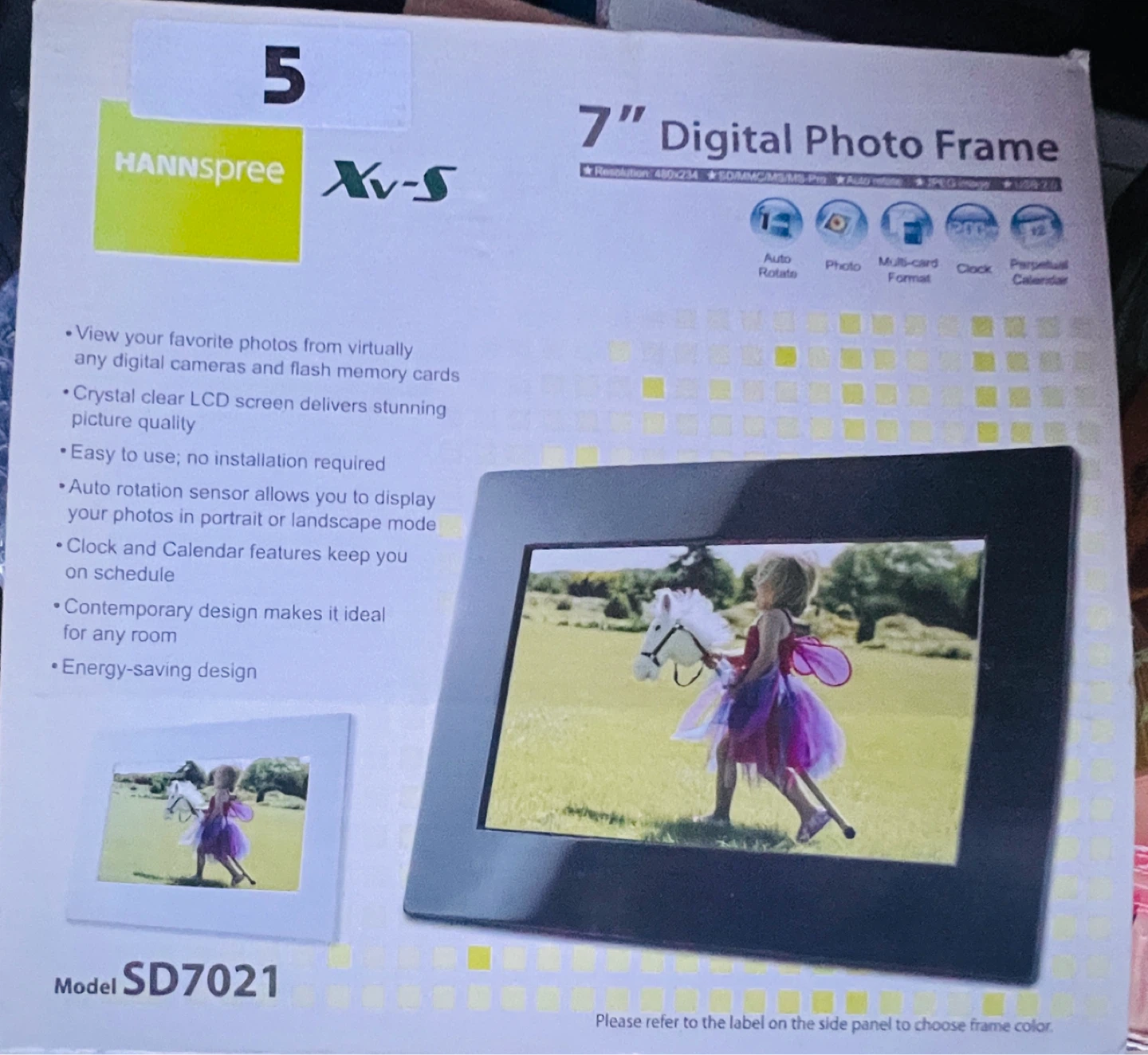 Hannspree Xv-S 7 inch Digital Photo Frame