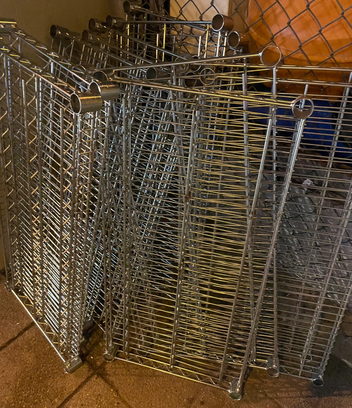 Modular Chrome Wire Shelves - photo 2