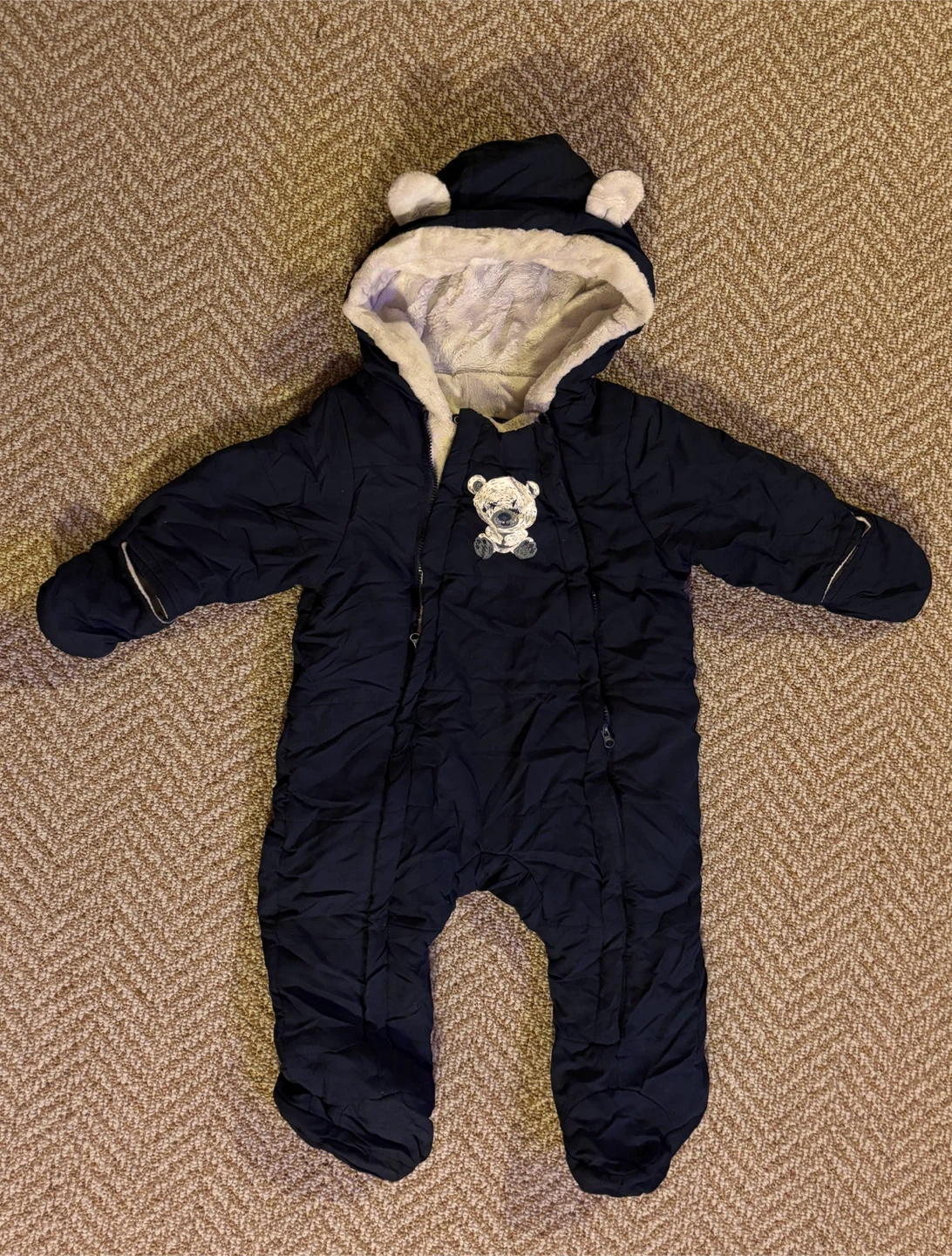 George Baby Snowsuit (covers hands & feet) for 6-12 months