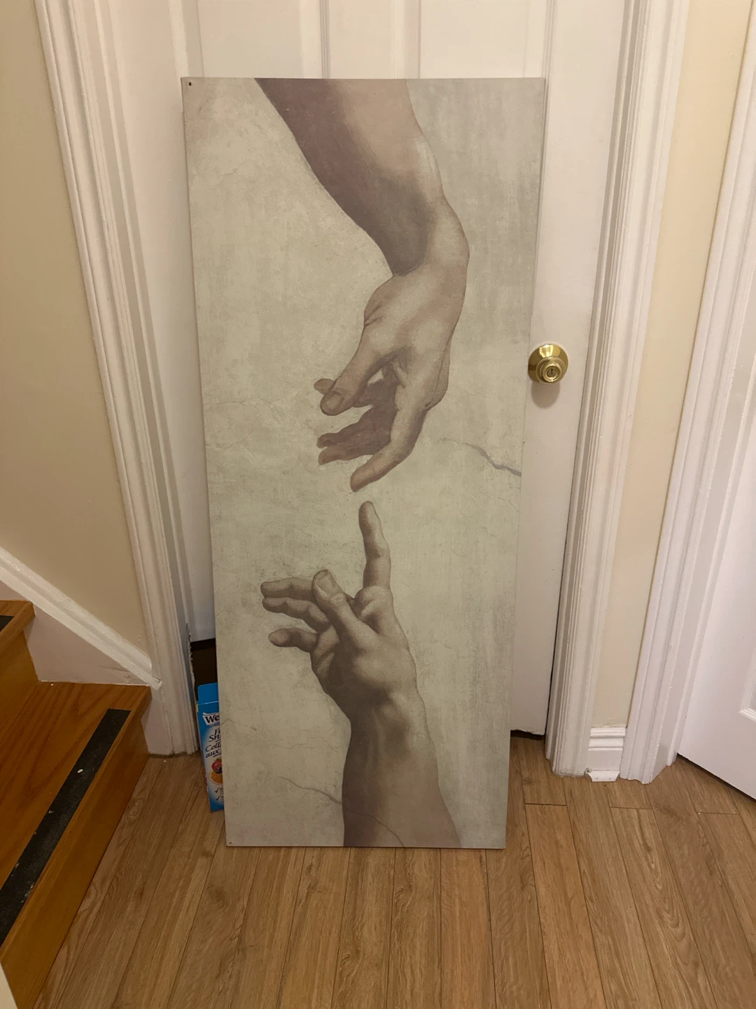 Creation of Adam Canvas Art