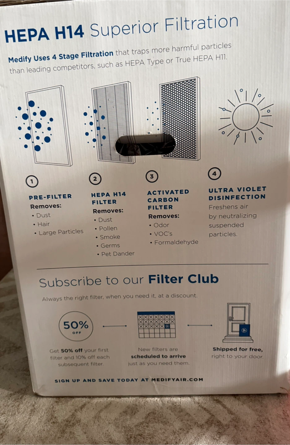Medify Air MA-125 Air Purifier - photo 3