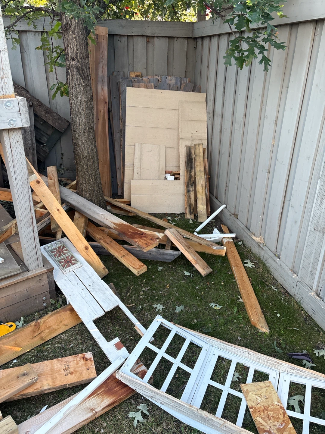 Assorted scrap wood and lumber - photo 2