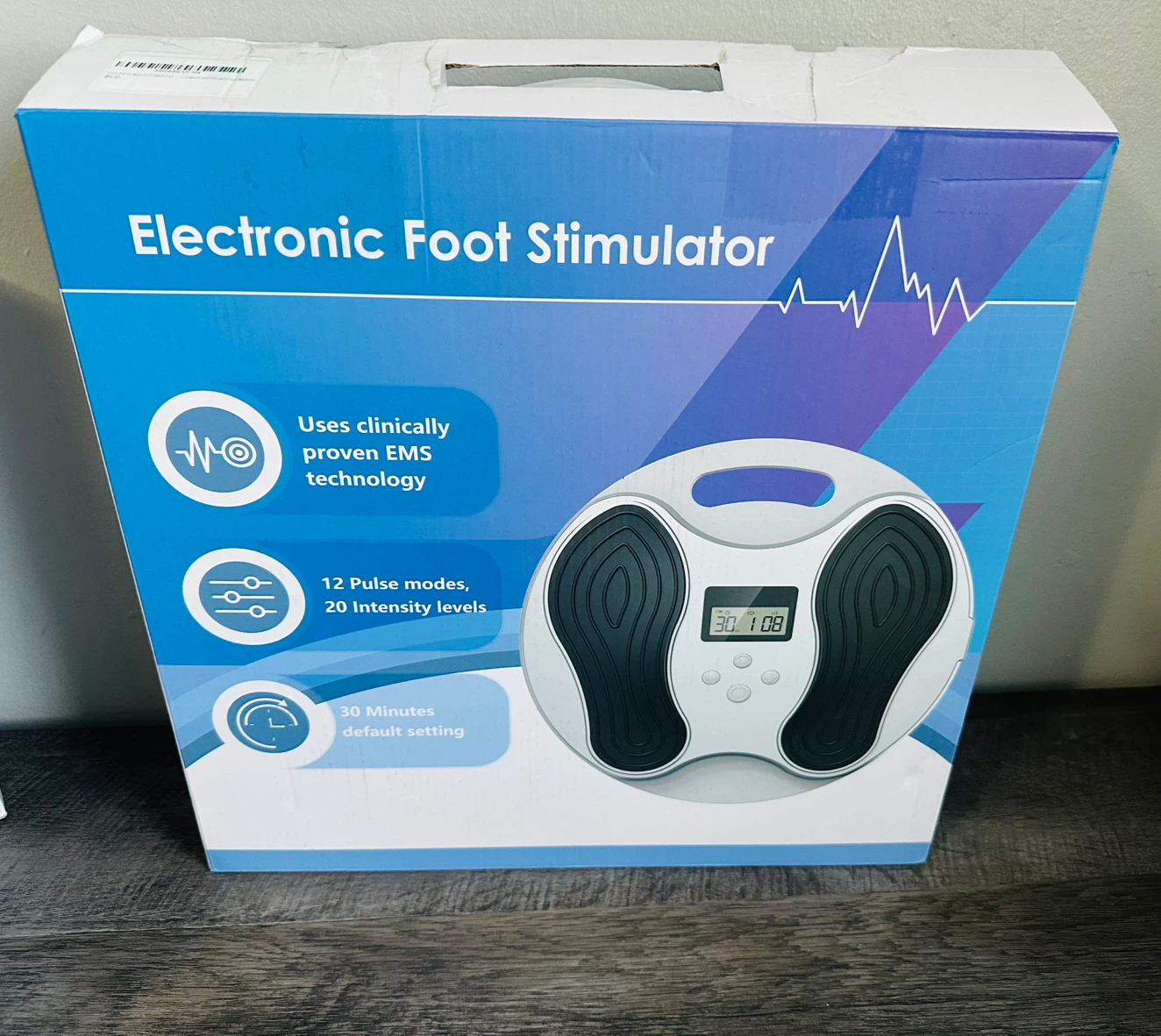 Exbushwren TENS & EMS Foot Muscle Stimulator