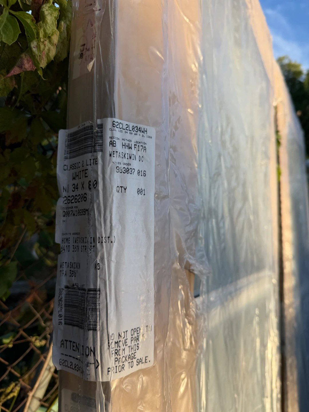 Brand new storm doors - photo 3