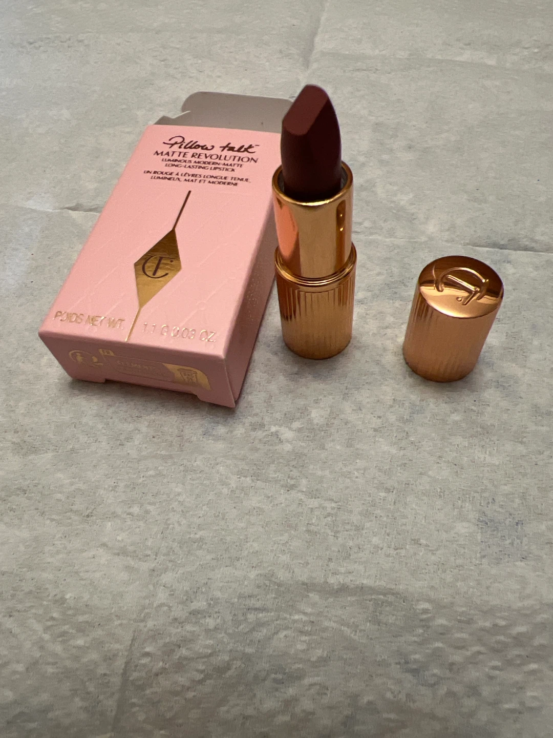 Charlotte Tilbury Matte Revolution Lipstick Pillow Talk Mini