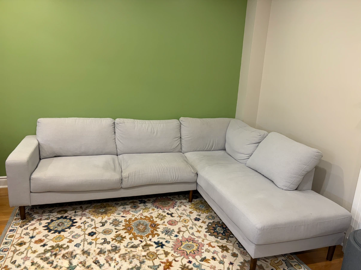 Light Grey Sectional Sofa