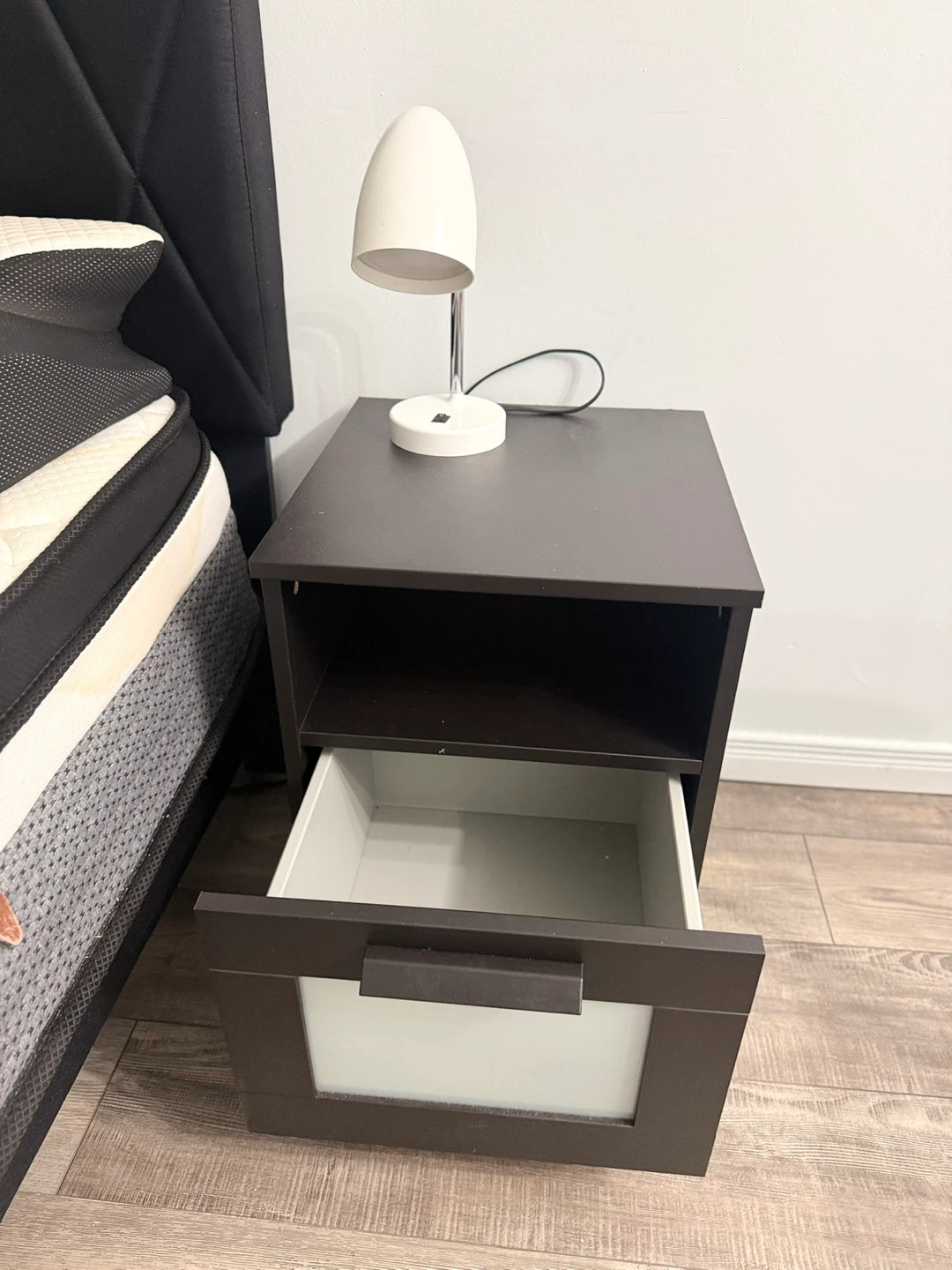 IKEA Brimnes Nightstand - Black - photo 2