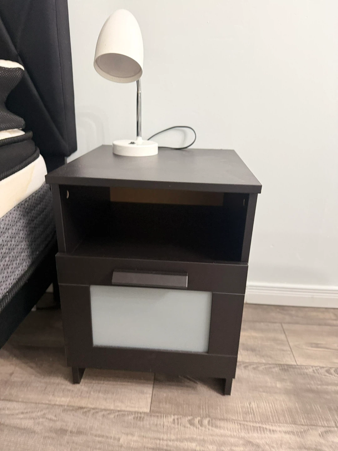 IKEA Brimnes Nightstand - Black - photo 3