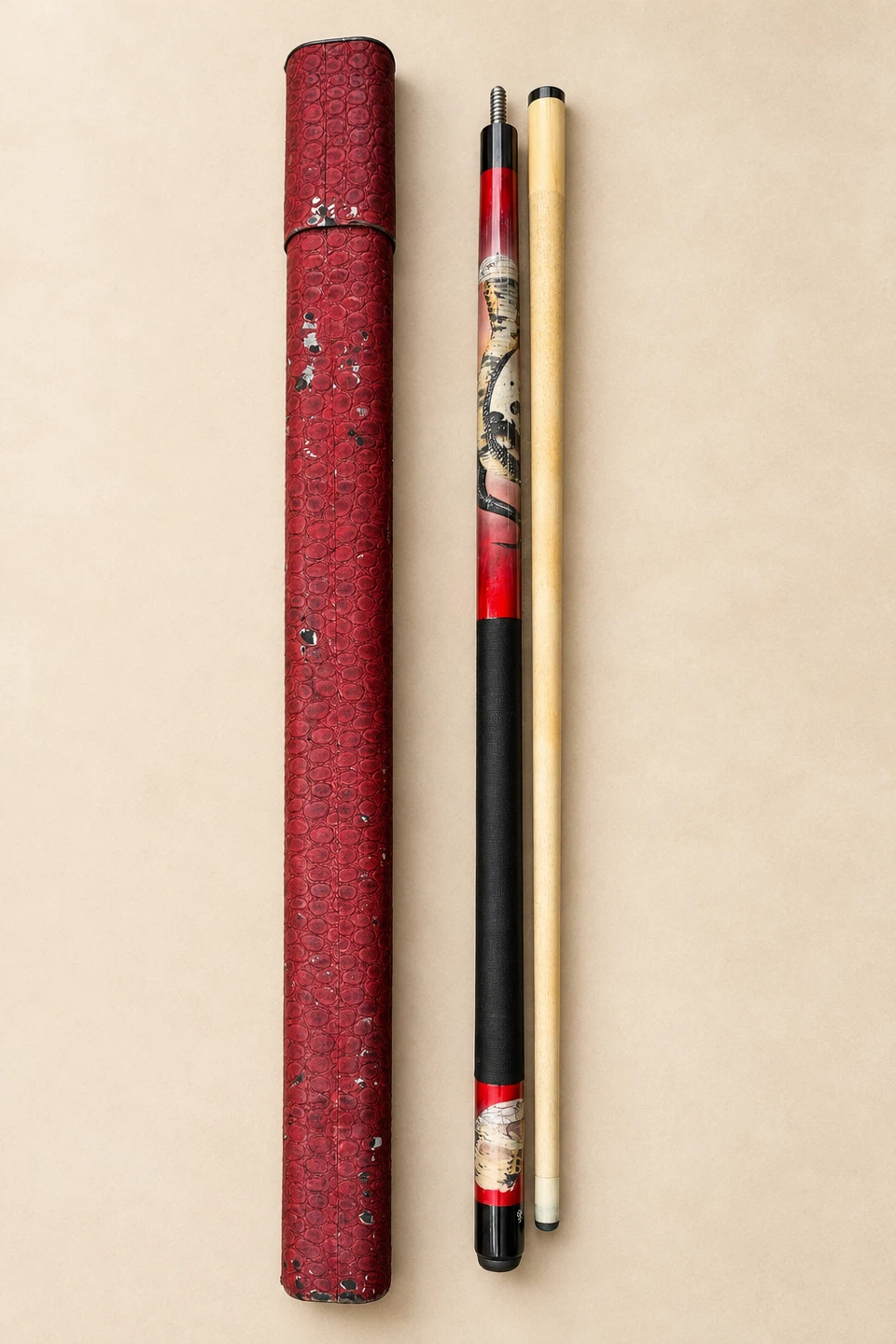 Cobra Graphic Two-Piece Pool Cue with Case - photo 2