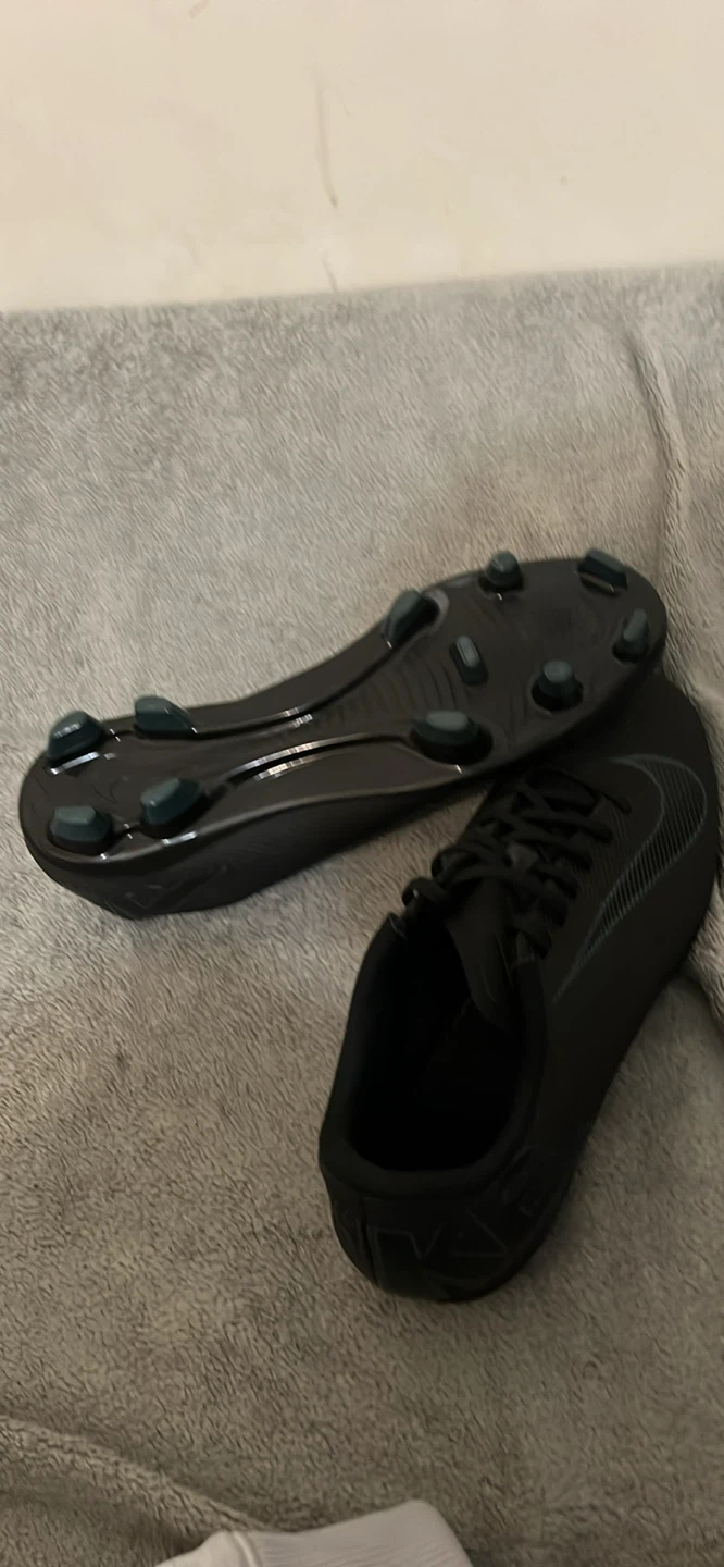 Nike Mercurial Black Soccer Cleats