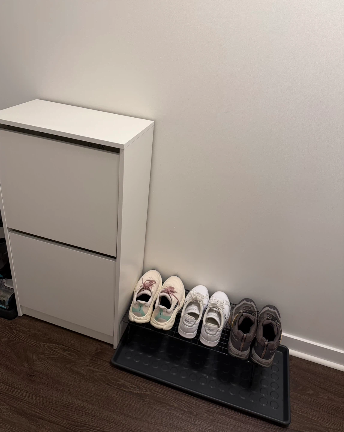 IKEA White Shoe Cabinet - photo 2