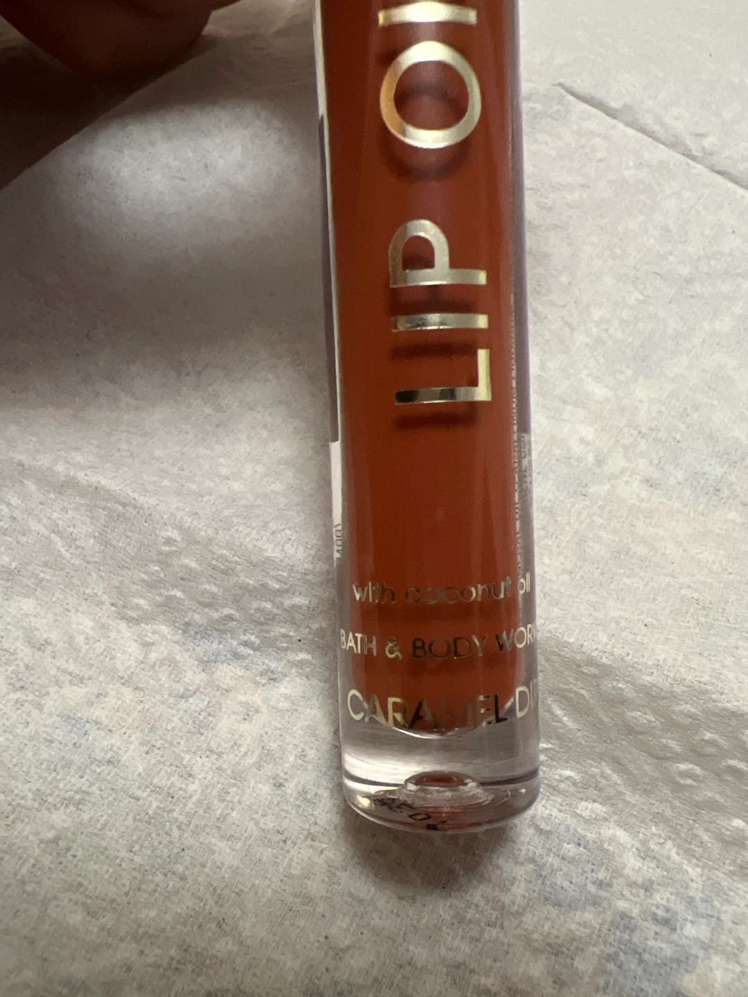 Bath & Body Works Lip Oil in Caramel Dip - photo 3