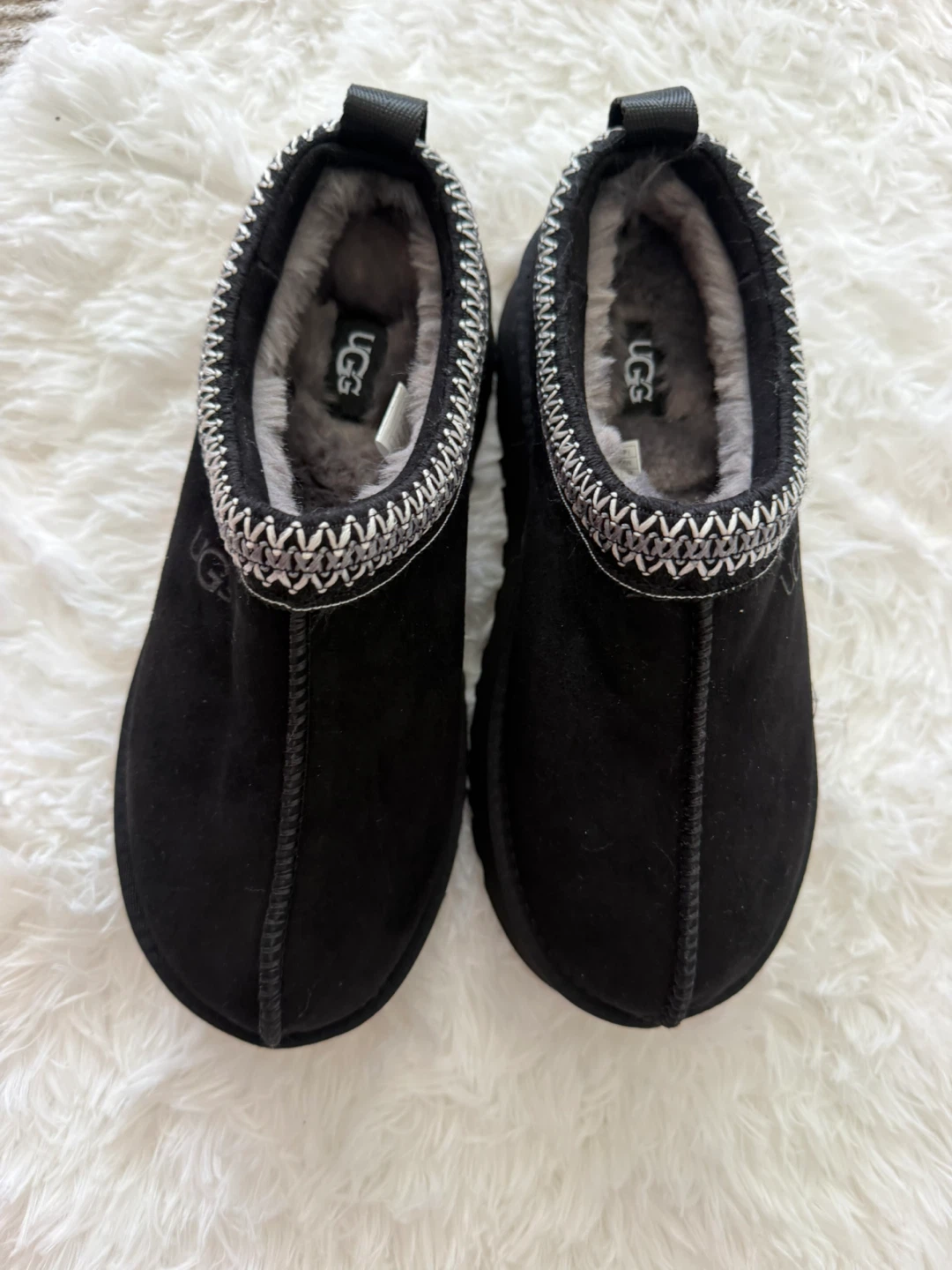 UGG Tasman Platform Slippers Black Size 8 - photo 2