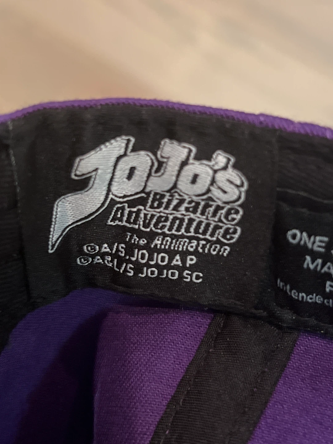 JoJo's Bizarre Adventure Purple Cap - photo 3