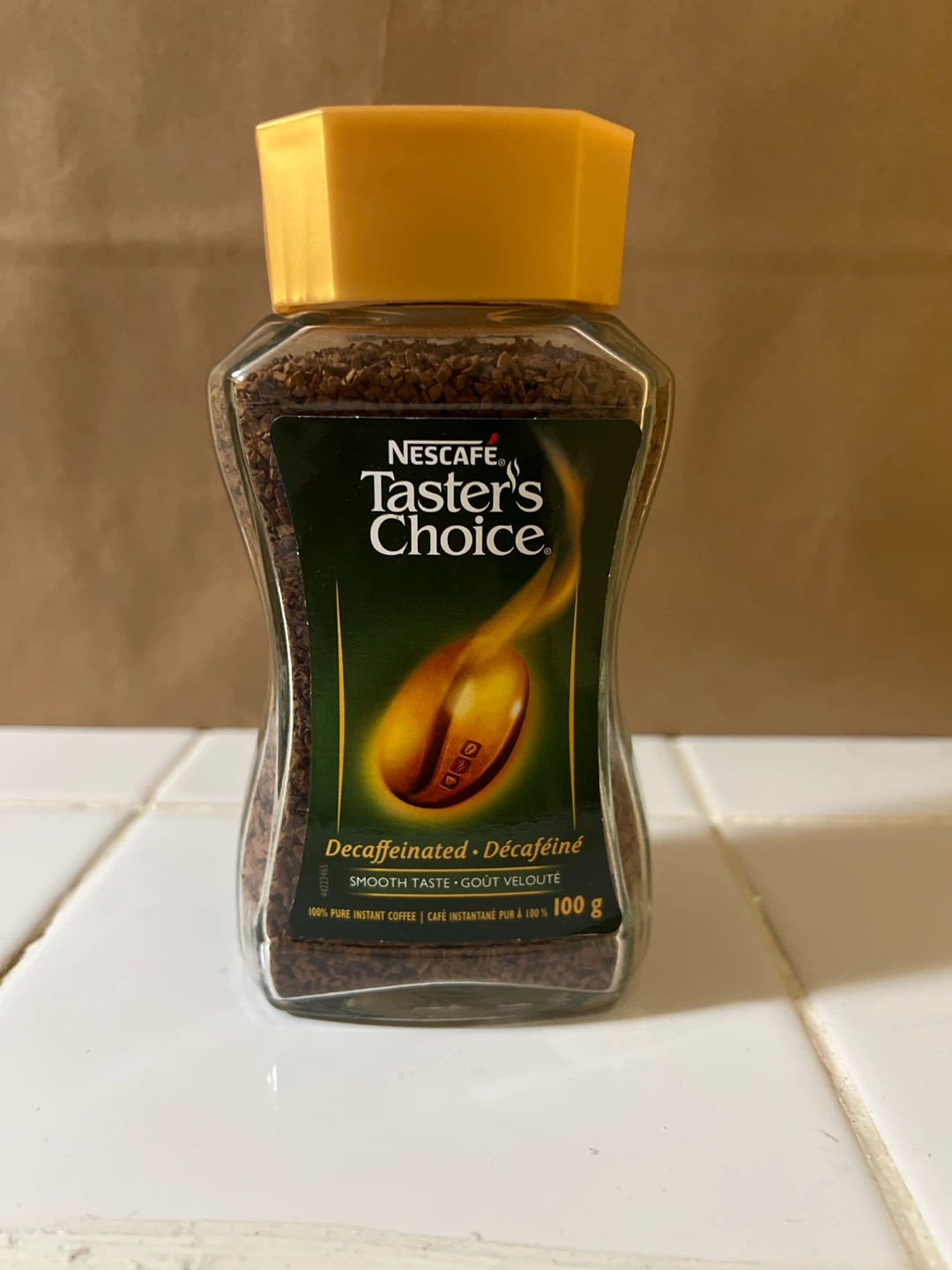 Nescafe Taster's Choice Decaffeinated Instant Coffee 100g