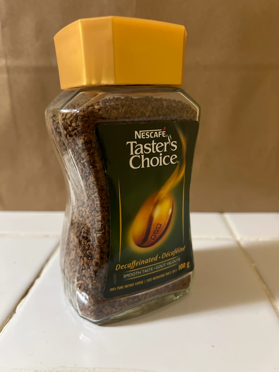 Nescafe Taster's Choice Decaffeinated Instant Coffee 100g - photo 3