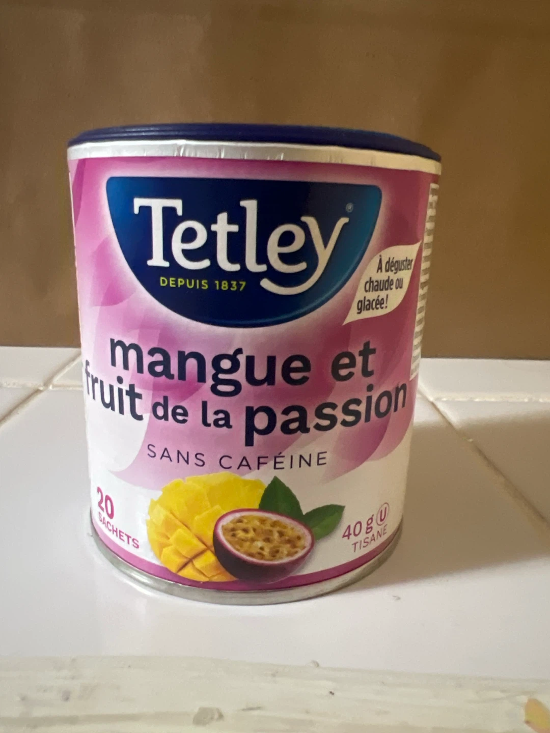 Tetley Mango Passionfruit Herbal Tea - photo 3