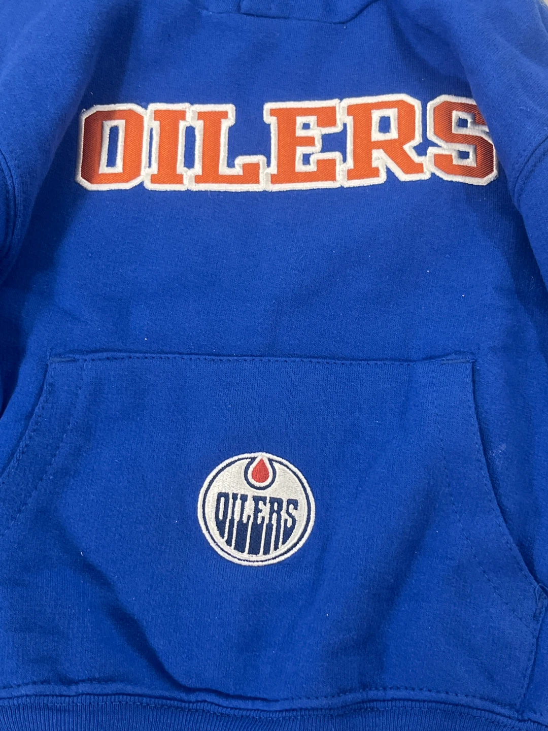 Oilers Toddler Hoodie 4T NWT + FREE Vintage Cards! - photo 3