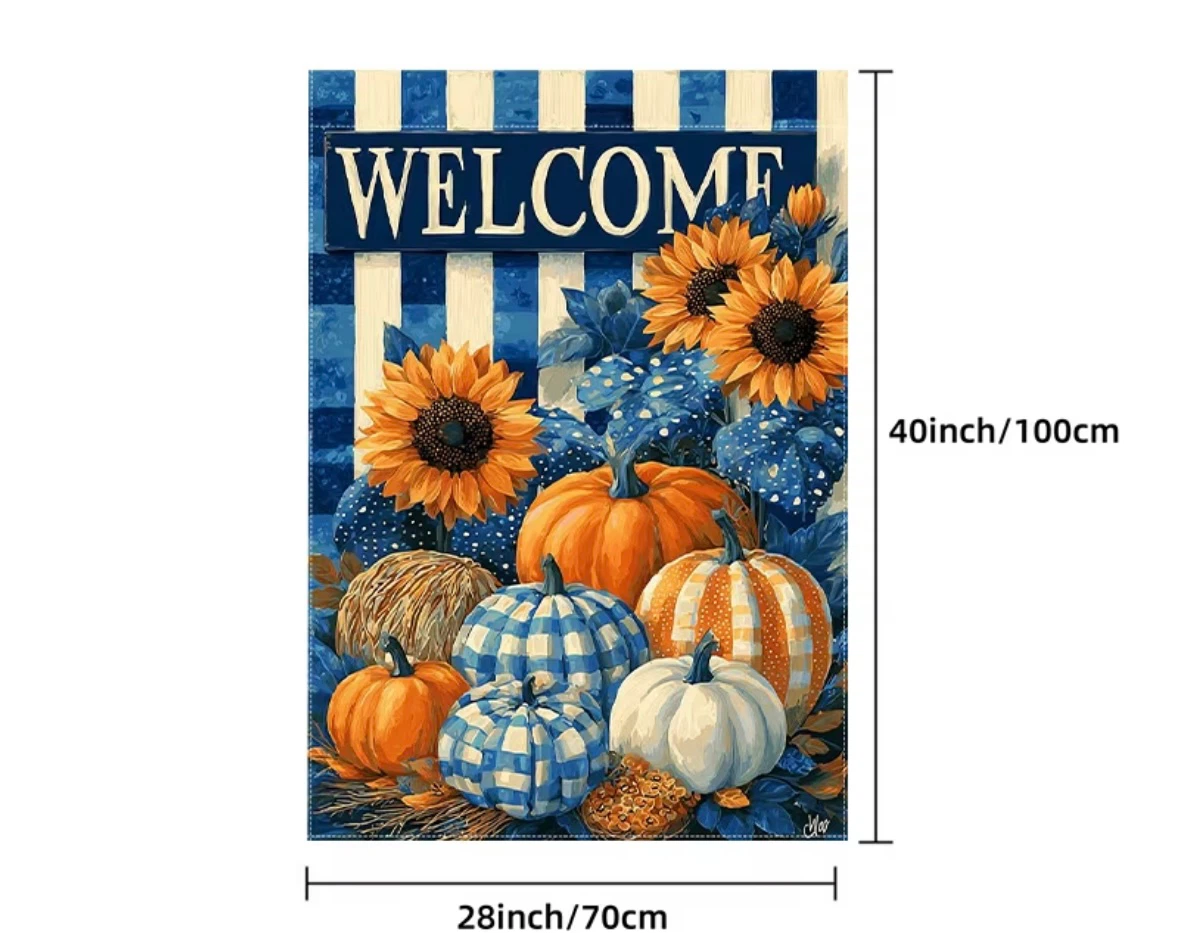 Fall Welcome Garden Flag - photo 2