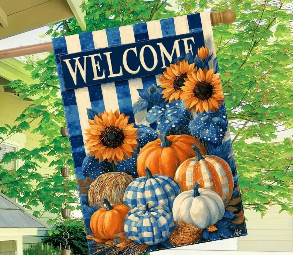 Fall Welcome Garden Flag - photo 3