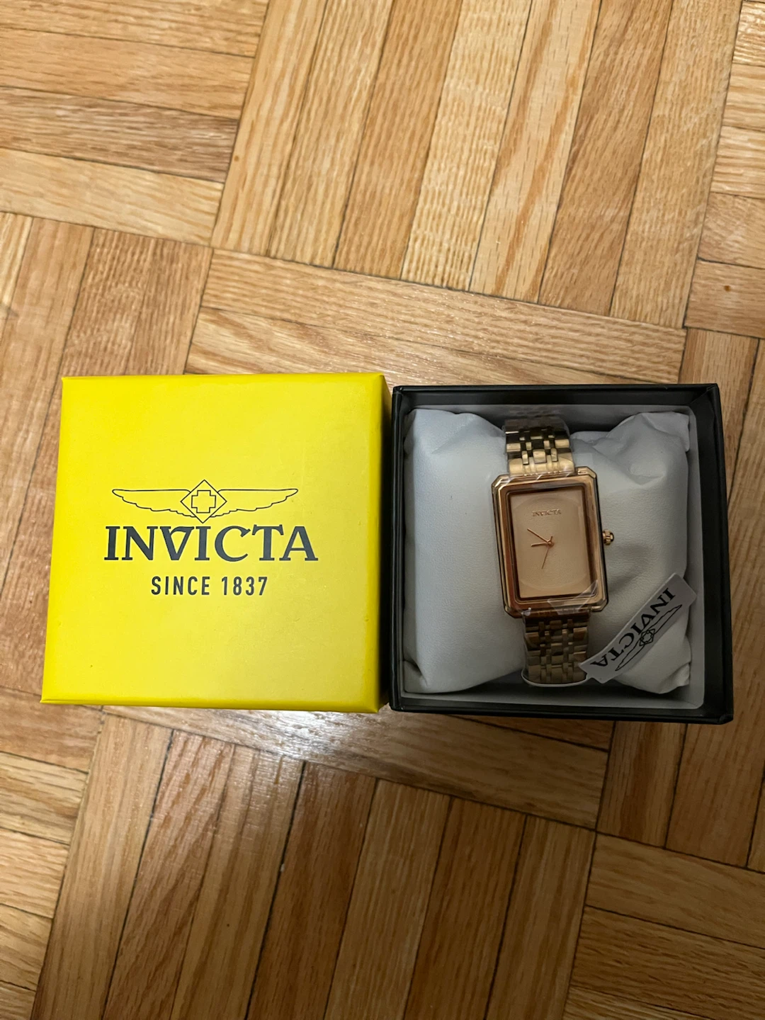 Invicta 69327 Women’s Rose Gold Rectangular Watch NIB - photo 4