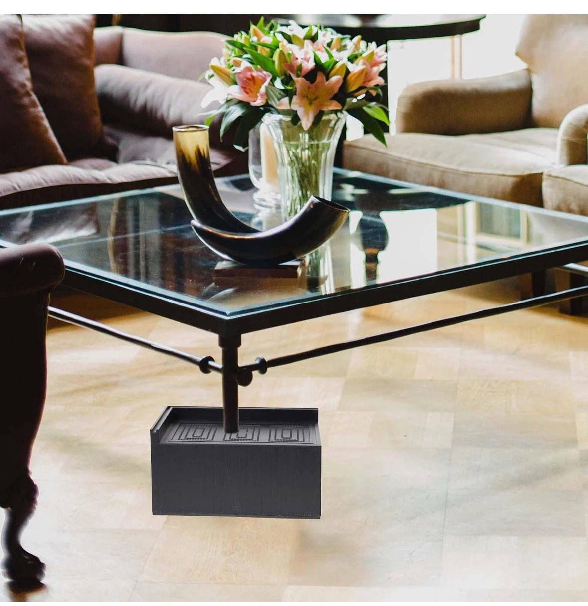 Black Furniture Height Risers - photo 2