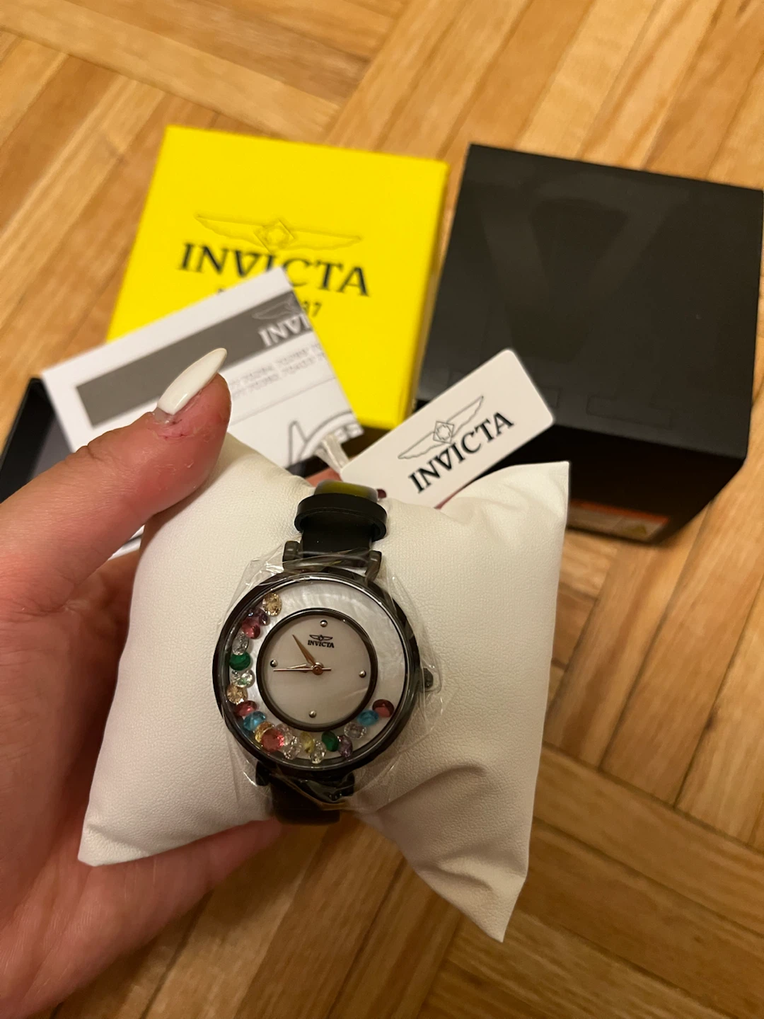 NEW Invicta Multicolor Crystal Women’s Watch – Box & Tag - photo 2