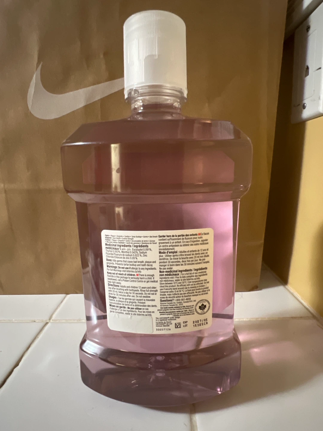 Listerine Total Care Zero Alcohol Mouthwash 1.5L - photo 2