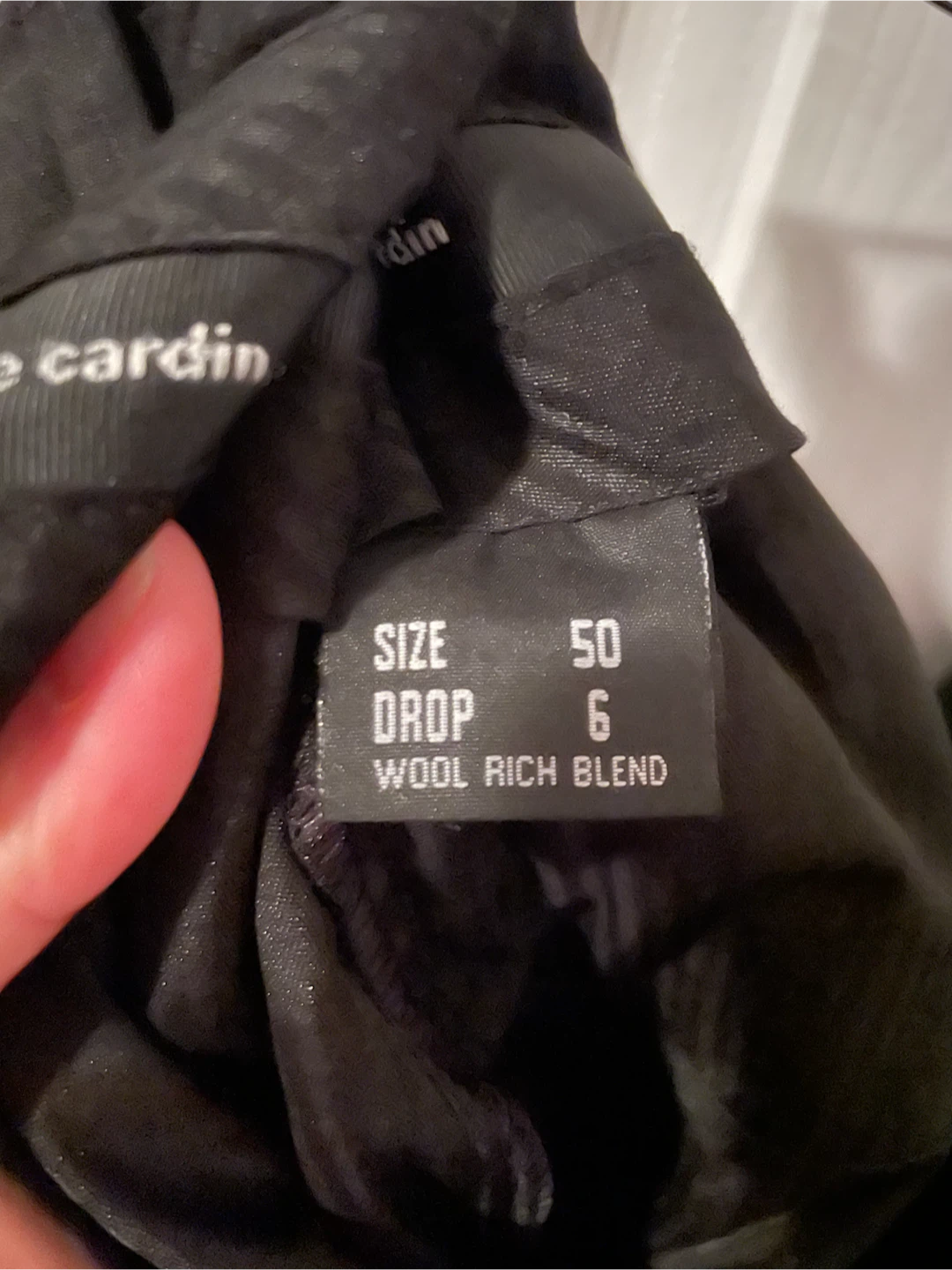 Full set $50 -Pierre Cardin Wool Rich Blend Suit set - photo 5