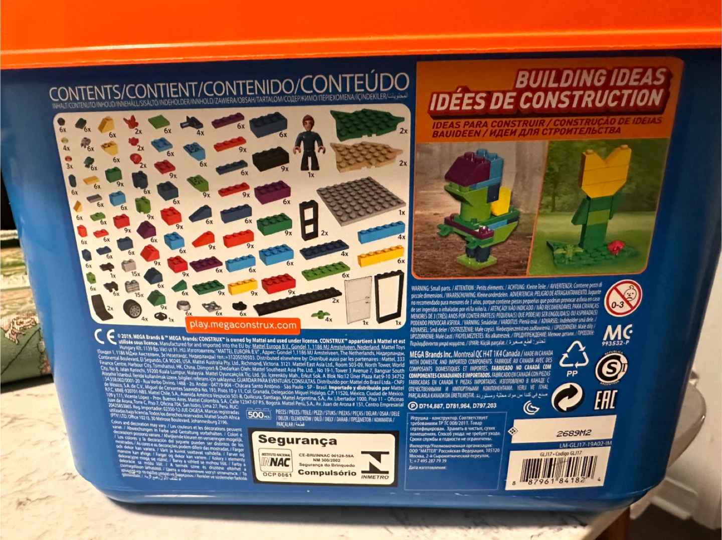 Mega Construx 500 Piece Building Set