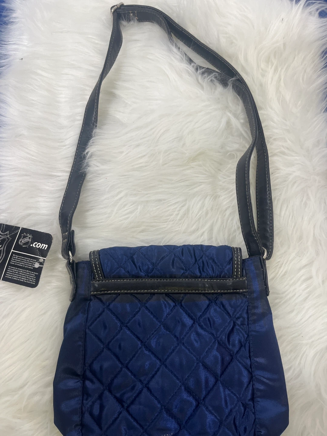 NWT Edmonton Oilers Quilted Crossbody Purse - photo 2