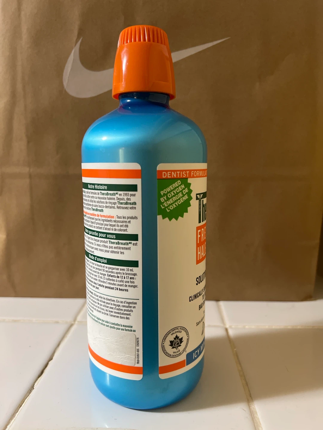 TheraBreath Icy Mint Oral Rinse 1L - photo 4