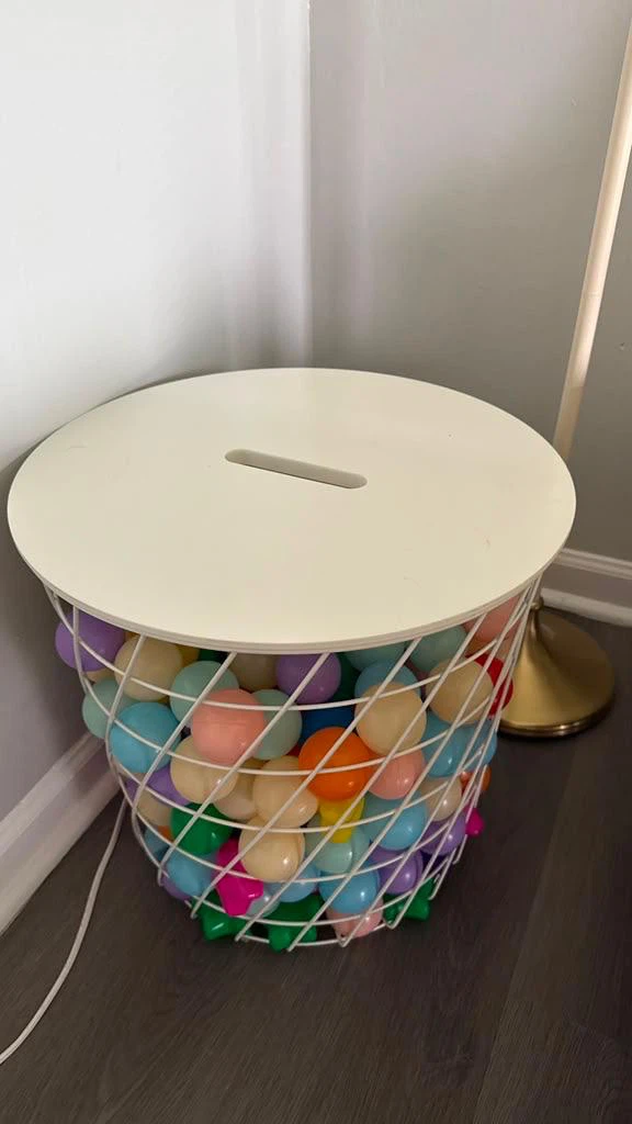 IKEA KVISTBRO White Storage Table - photo 2