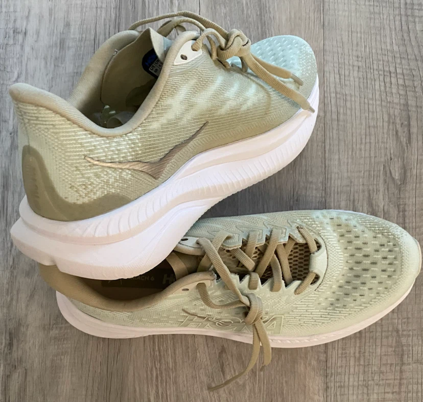 Women's NEW Hoka Mach 6 performance runners.