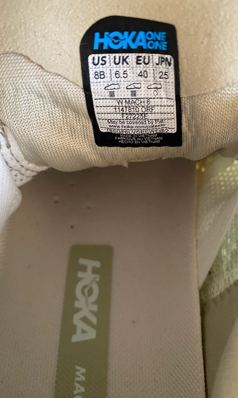 Women's NEW Hoka Mach 6 performance runners. - photo 4