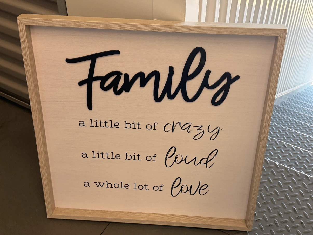 Family Wall Sign - photo 2
