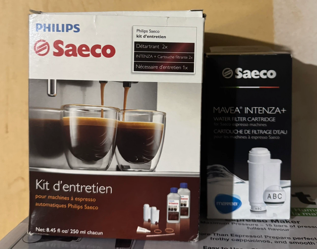 Saeco Intelia Espresso Machine with Maintenance Kit - photo 2