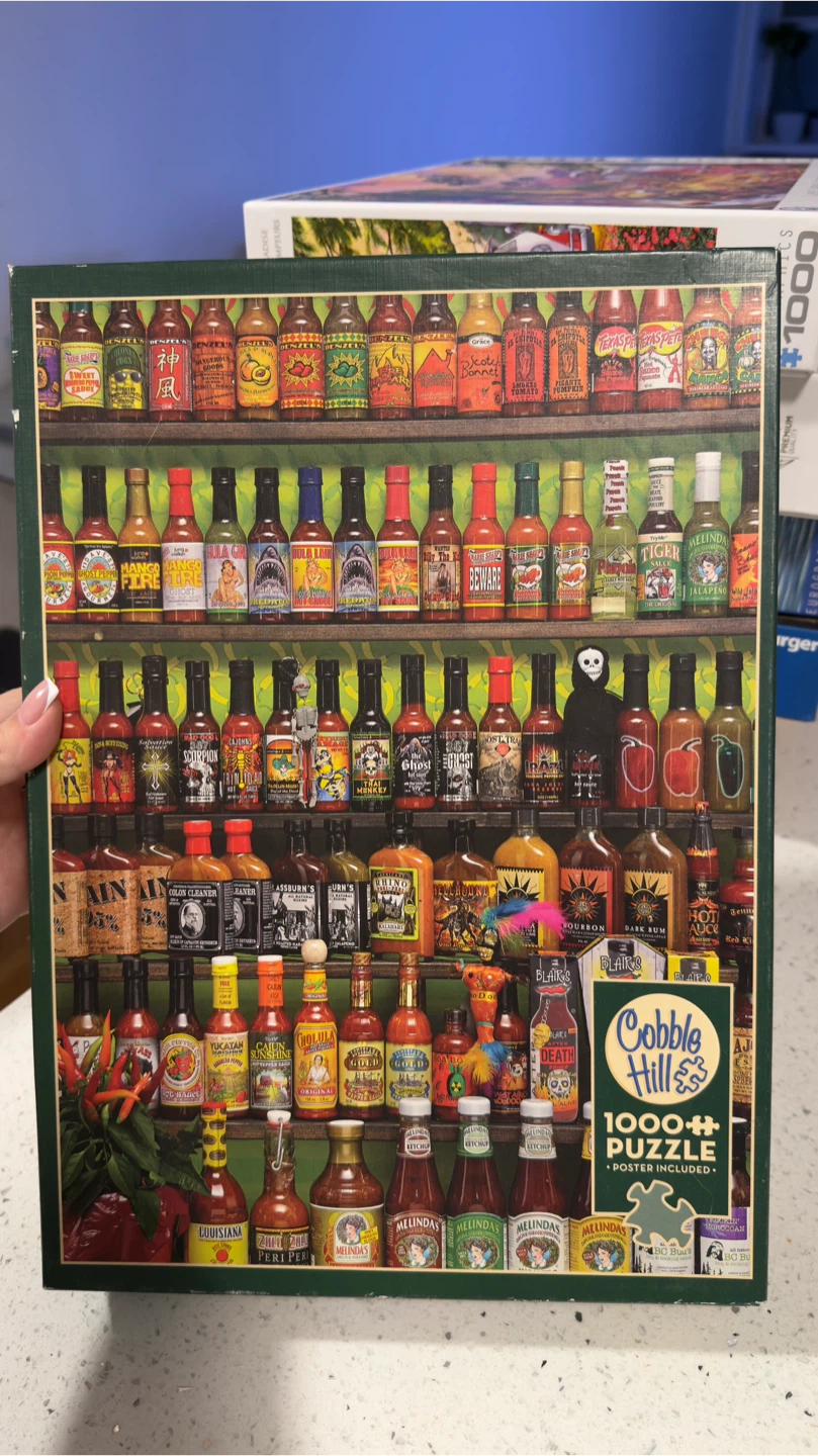 Cobble Hill Hot Sauce 1000-Piece Puzzle