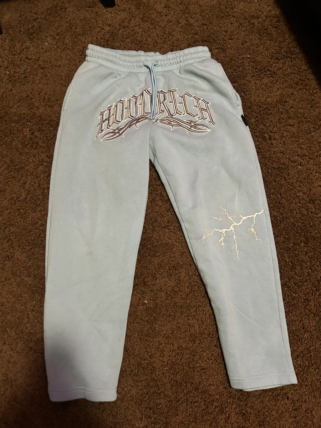 Hoodrich Sweatpants Light Blue