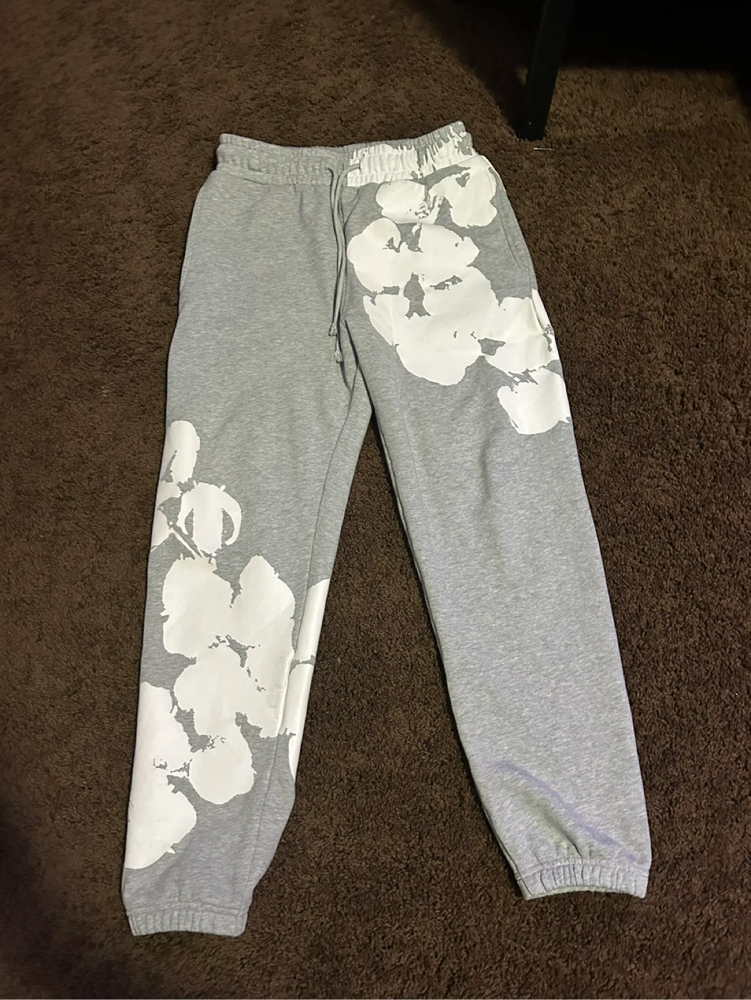 Denim Tears Cotton Wreath Sweatpants Grey