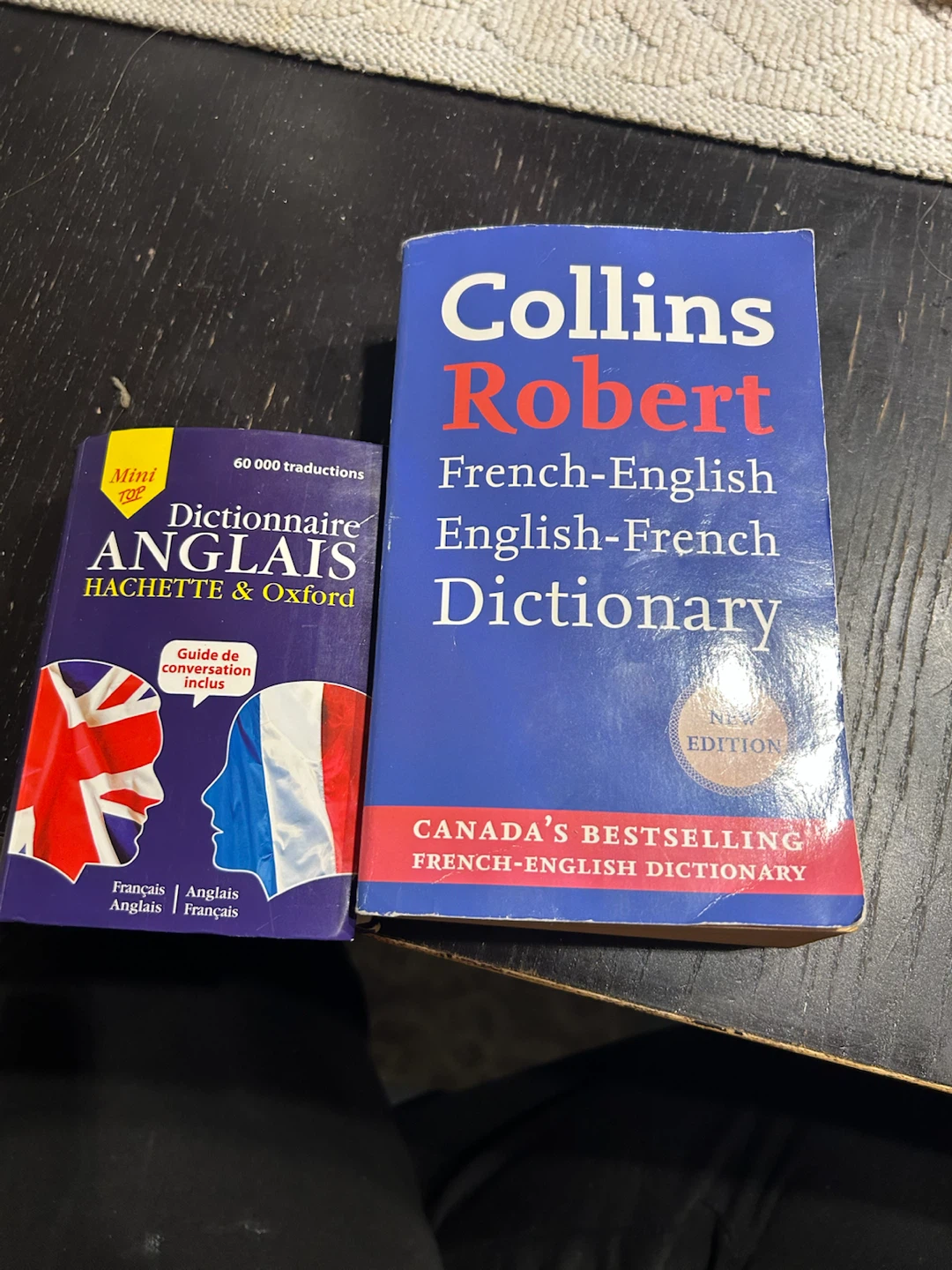 Set of Two French-English Dictionaries #freecycle