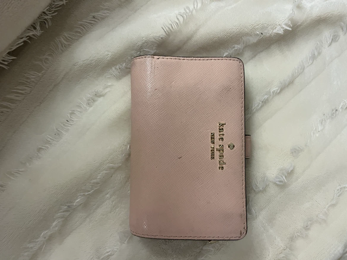Kate Spade Pink Bi-Fold Wallet