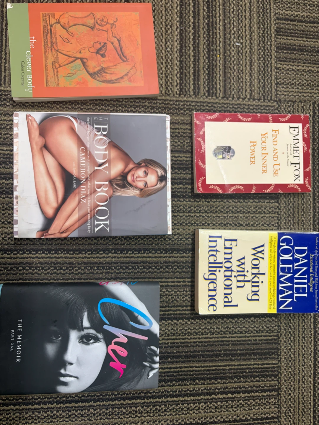 Set of 5 Assorted Non-Fiction and Memoir Books