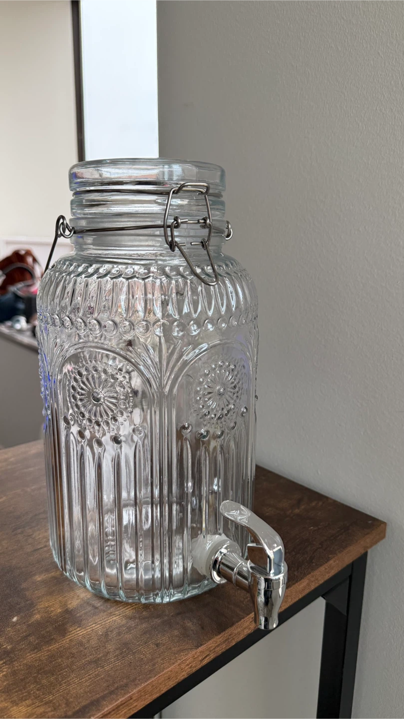 Glass Drink Dispenser