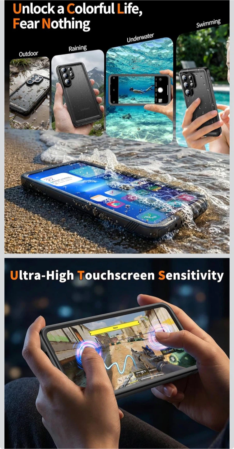 Waterproof Phone Case for iPhone 18 Pro Max/17 Pro Max - photo 5
