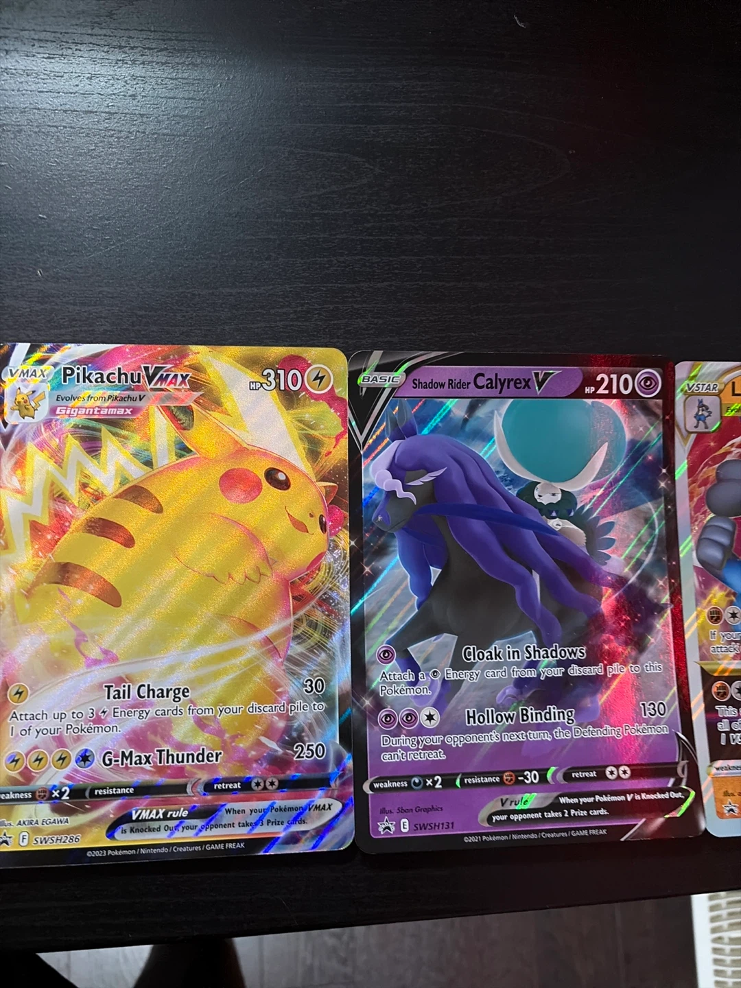 Set of 6 Pokemon Trading Cards - photo 2